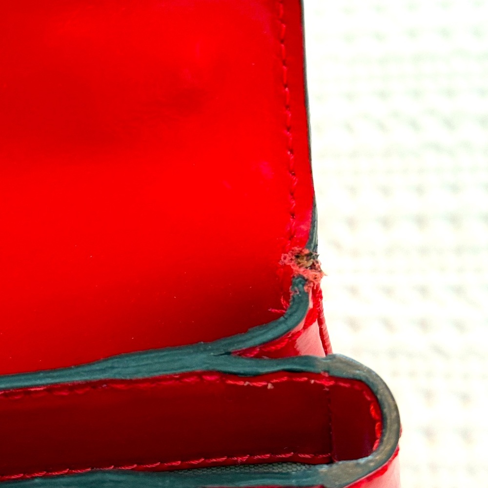 ❤️ Marni mini sculpture red crossbody, gold carry handle ❤️ - Picture 12 of 16